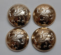 RRW Large Buttons British Royal Regiment of Wales Insignia 40L No1/2 Dress X4