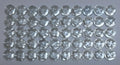 Buttons 50 Vintage 4 Hole for Dress Shirts Pearlesque Mint Blue Tint 10.6mm NOS