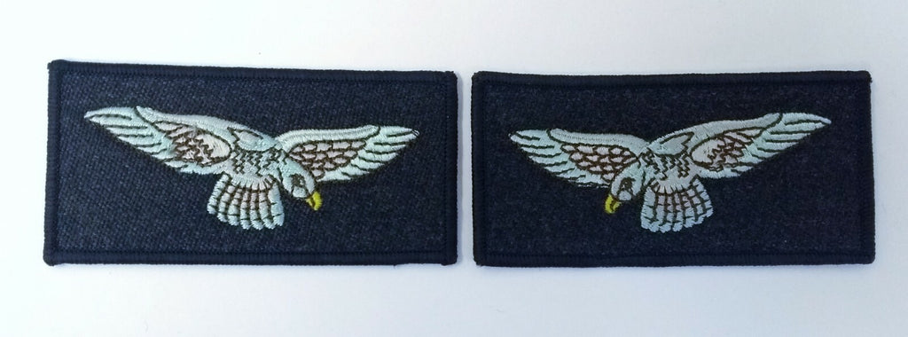 RAF Royal Air Force Shoulder Badges No1 Air Force Dress Swooping Eagles Left and Right