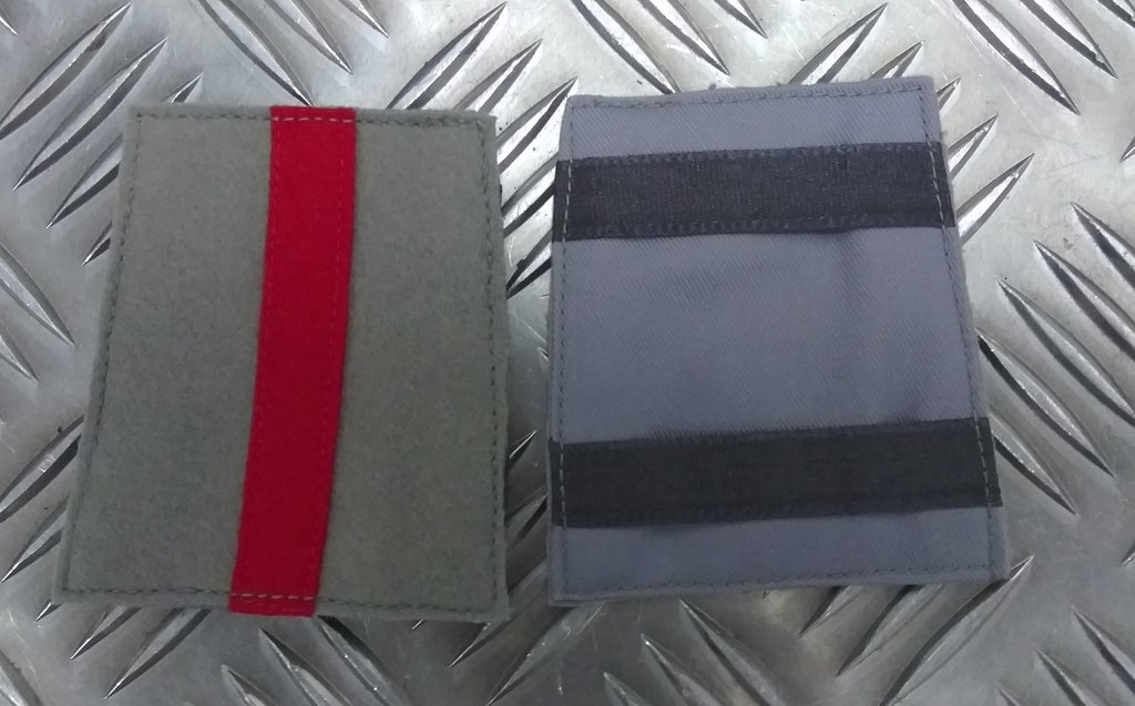 Genuine Vintage British QARANC Staff Nurse Class 2 Slip Shoulder Slides - APOR49
