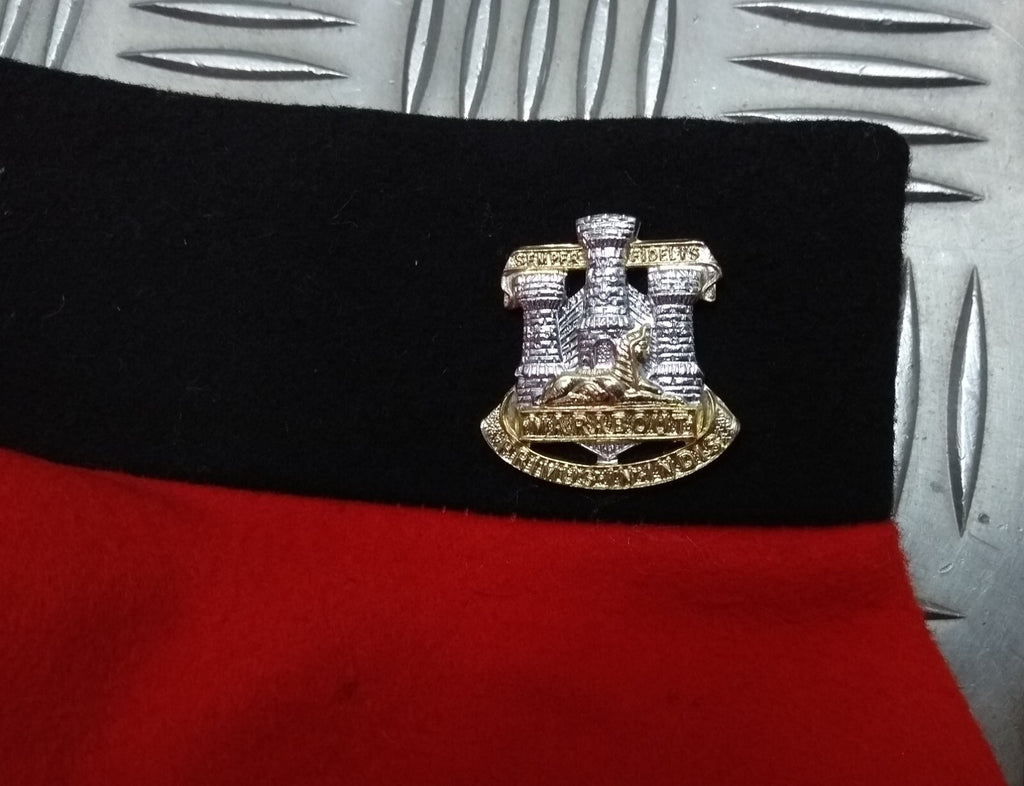 D&D Mess Dress Jacket With Collar Badges & Patches Present Devon and Dorset
