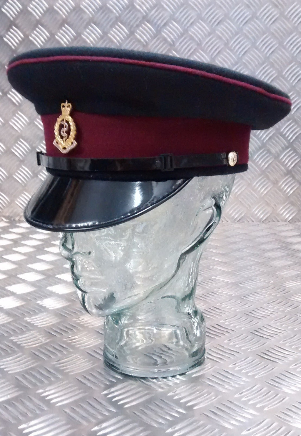 British RAMC Royal Army Medical Corps Mens Service Dress Hat / Cap - All Sizes