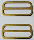 Genuine British Brass Stable & Parade Belt Slider Adjuster X2 STD87