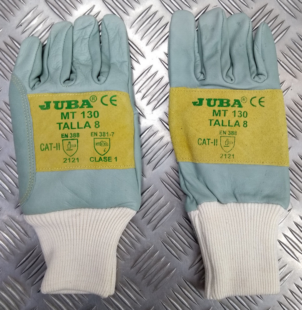 Juba MT130 Anti-cut Chainsaw Cat II Safety Gloves Size 8 Medium