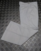 Royal Navy Trousers Class II C2 White Uniform Bell Bottomed Flares RN Waist 72cm
