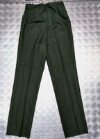 Maternity Slacks British Army Dress Uniform Barrack Green, Waist 68cm - NEW