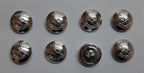 Royal Yeomanry Buttons Cress Size 30L Silver With British Army (RY) Insignia