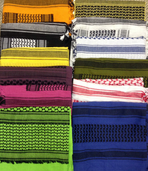 100% Cotton Shemagh/Arab Scarf/Pashmina/Wrap/Sarong. - NEW