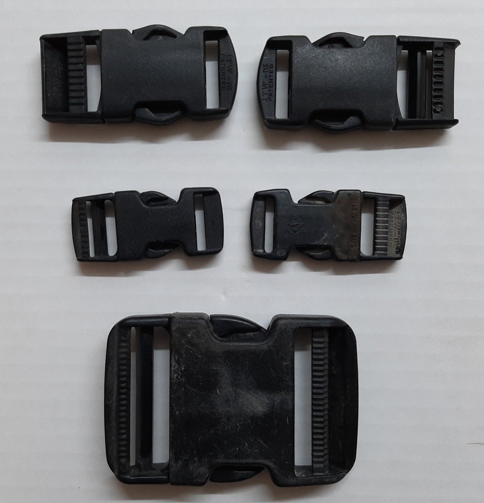 Webbing Q/R Buckle British Army Soldier 95/2000+ Quick Release Fasteners X 5