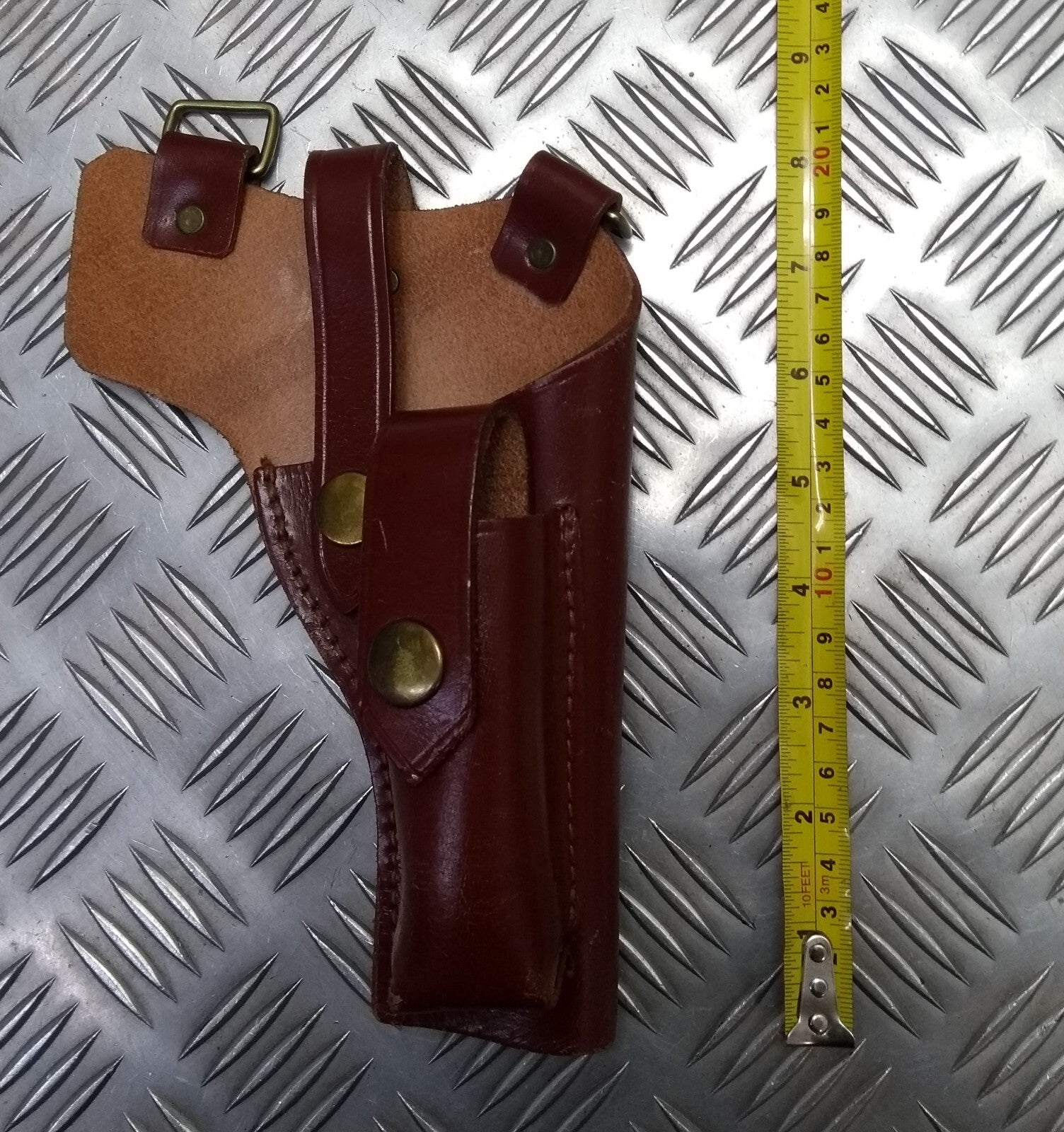 Ceremonial Parade Holster Brown Leather Genuine Issue Made in UK