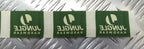 Genuine Vintage Jungle Hardwear Clothing Label With The jungle logo Never Sewn