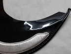 Group Manager Peak British Silver Bar Visor for Dress Hat Large NEW