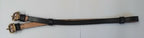 Genuine British Army RHG & H Cav Brass Bridle Twin Crown Buckle Strap