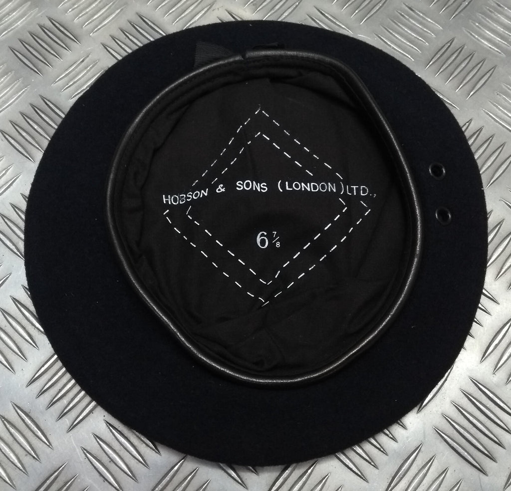 Blue Beret Genuine Hobson London Manufactures Sample 6 7/8