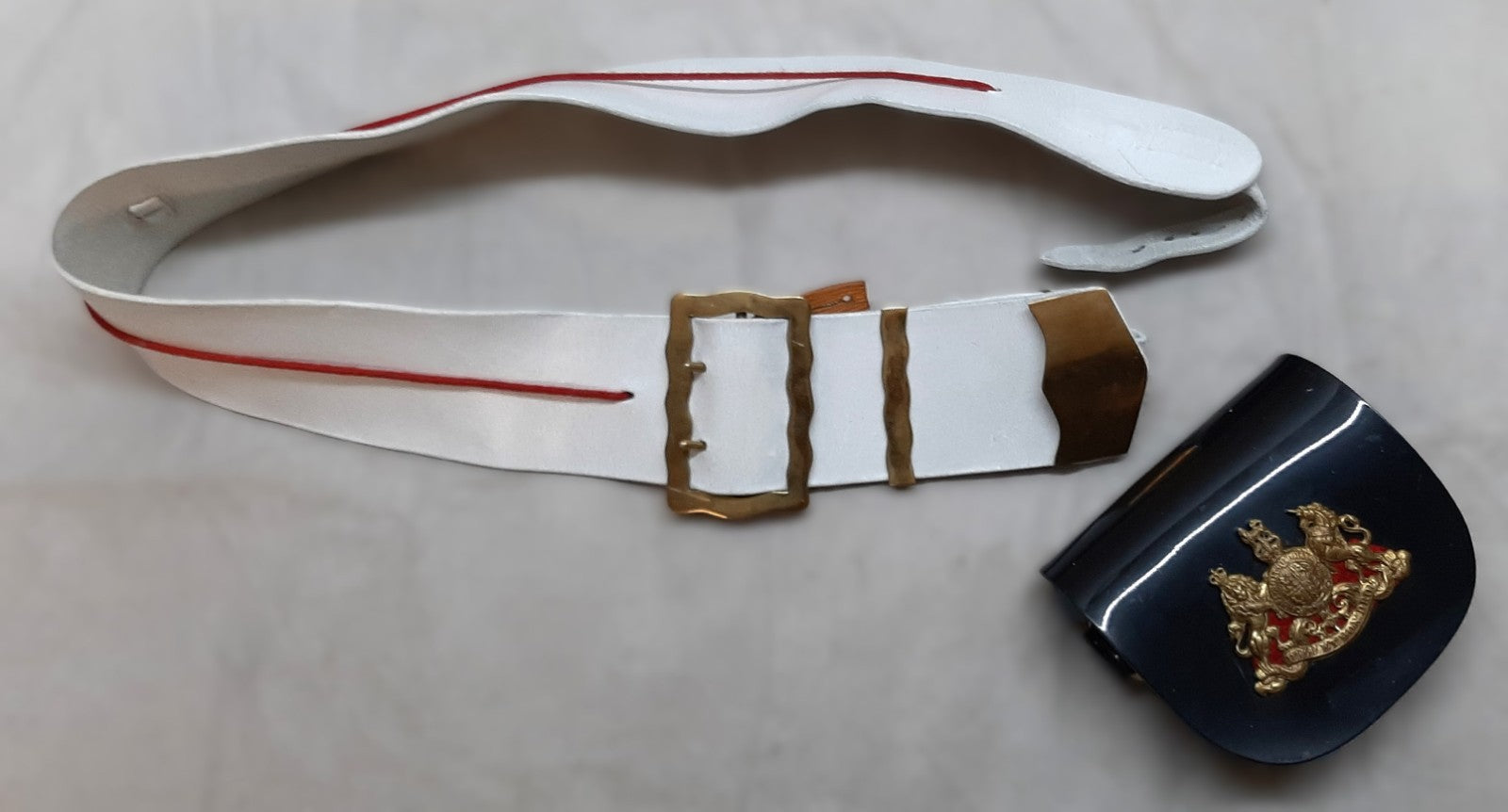 HCav Cross Strap & Ammo Pouch British Household Cavalry With Badge