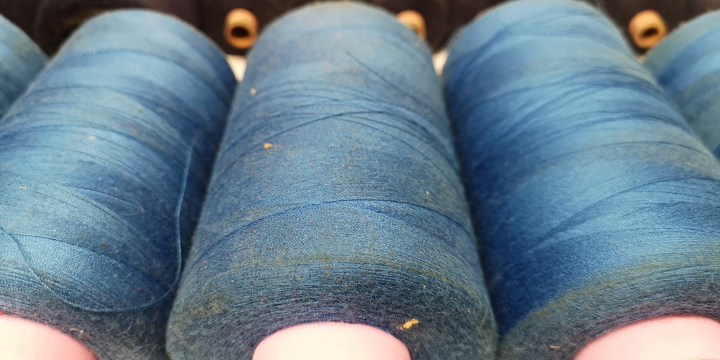 Polyester Corespun Thread Blue / Navy Colour Shades Various Brands