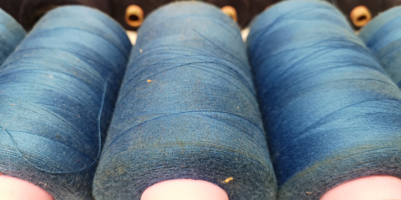 Polyester Corespun Thread Blue / Navy Colour Shades Various Brands