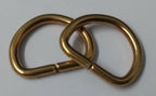 Genuine British Army Horse Guards & H Cav 18mm Bridle D Ring 2 Pairs STD26