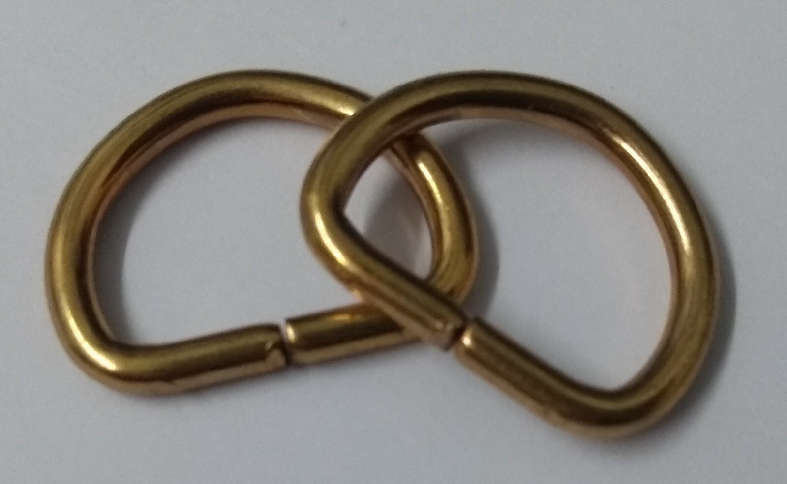 Genuine British Army Horse Guards & H Cav 18mm Bridle D Ring 2 Pairs STD26