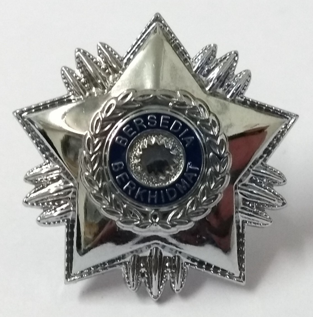 Bersedia Berkhidmat Pip Senior Officer Pangkat PDRM Obsolete Rank Mark Star