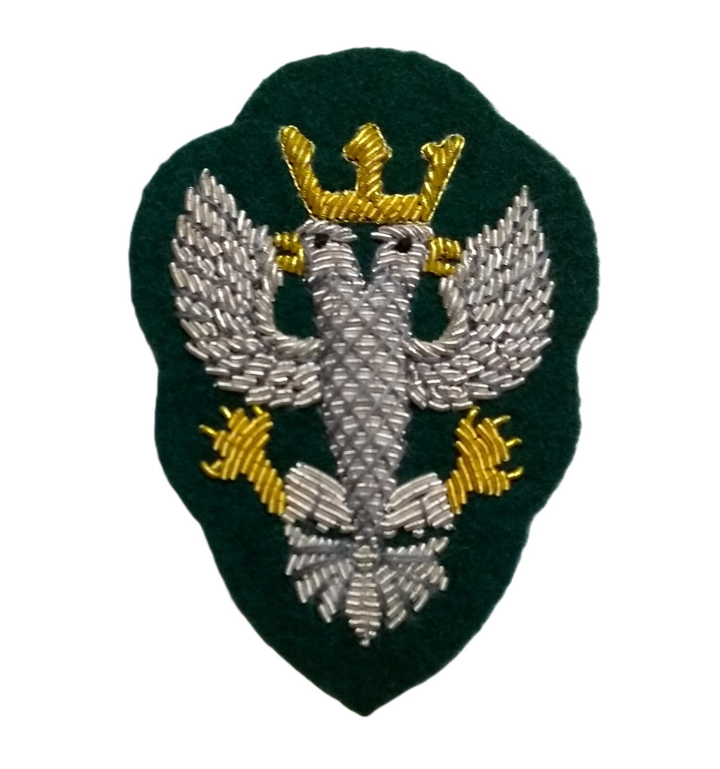 Mess Kit Badge Green Mercian Insignia British Army Hand Embroidered Arm Patch
