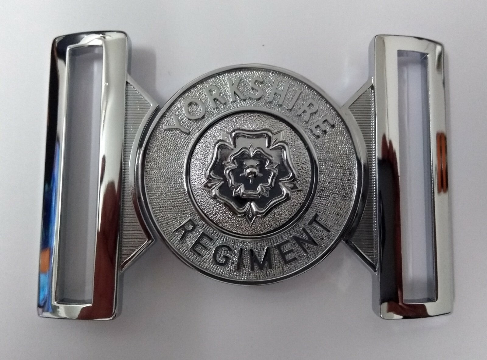 British Army Yorkshire Regiment Style Insignia Ceremonial Stable Belt Buckle NEW