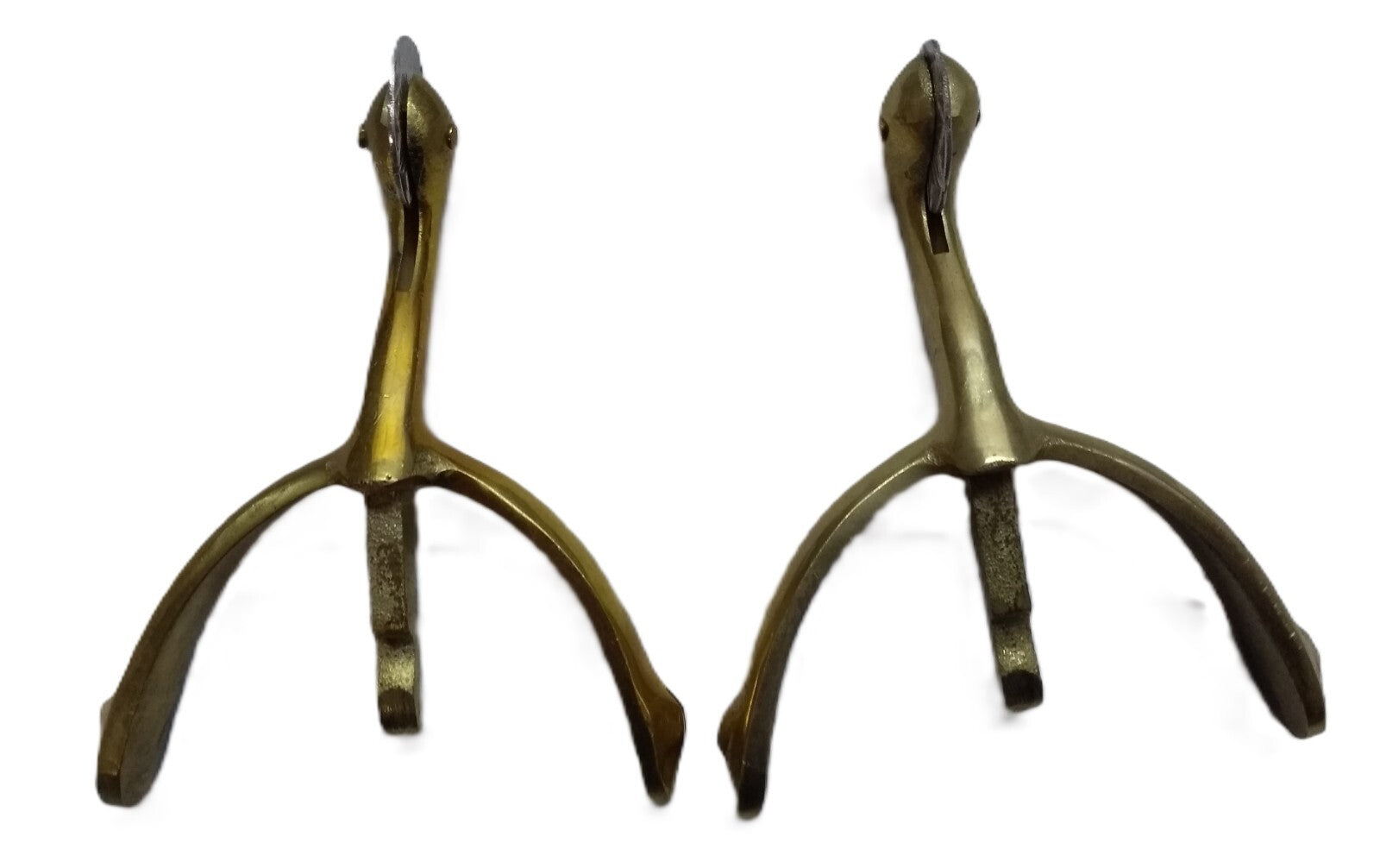 Swan Neck Spurs Short British Army / Officers & Soldiers Parade Boots