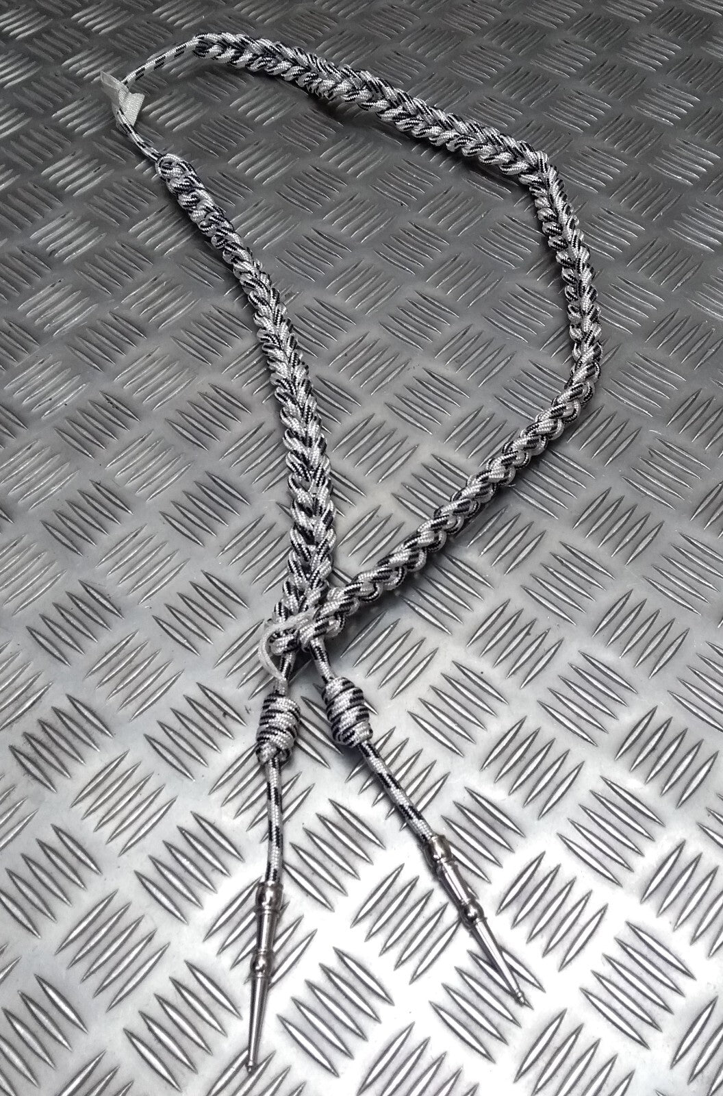 Oman Silver Aiguillette Senior Officer Blue Fleck Ceremonial UK Made