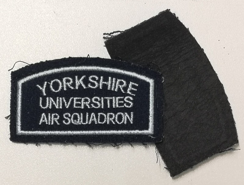 Yorkshire Universities Air Squadron YUAS Royal Air Force RAF Shoulder Patches