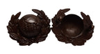 RM Collar Dogs Royal Marines No5 Dress Globe Badges 1 Pair