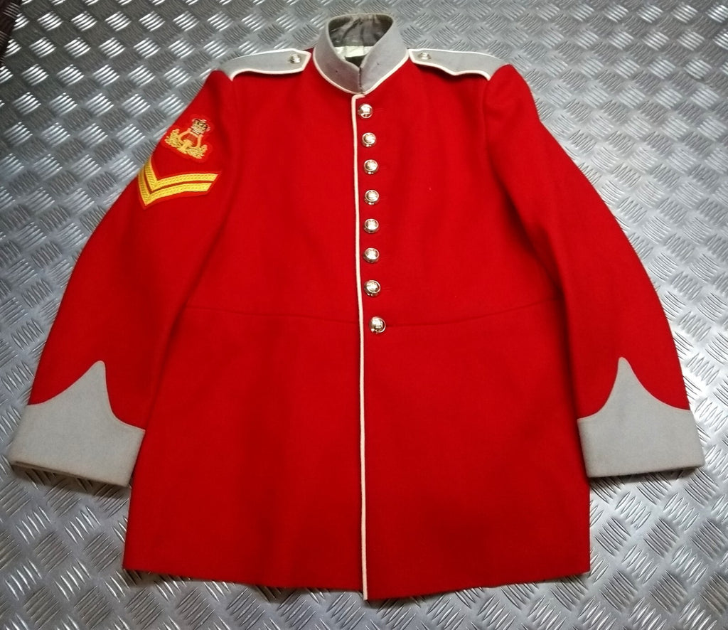 Red Ceremonial Tunic Gibraltar Bandsman Parade Jacket Big Size Fancy Dress