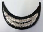 Genuine British Made Senior Officer Silver Leaf Braid Dress Cap Peak X1