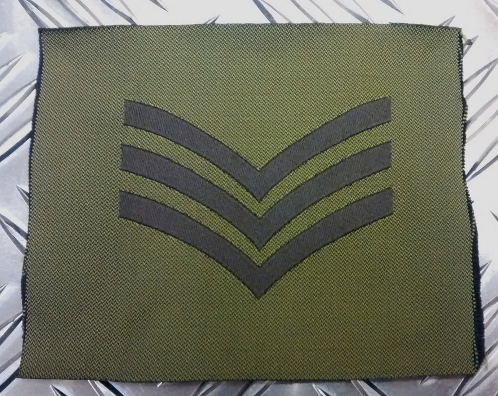 Rank Badges Army Green / Desert OD / DS Subdued Assorted Ranks 1 Pair New