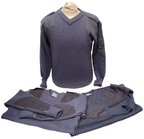 Utility Jumpers RAF Royal Air Force Blue Grey Colour V-Neck Chests 82cm - 106cm bundle of 5