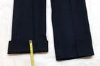 Vintage Naval Trousers Wool by Moss Bros British Royal Navy Officers Waist 31"