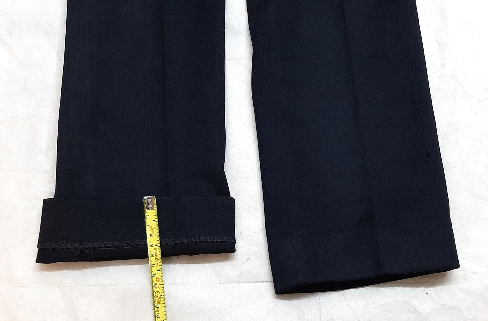 Vintage Naval Trousers Wool by Moss Bros British Royal Navy Officers Waist 31"