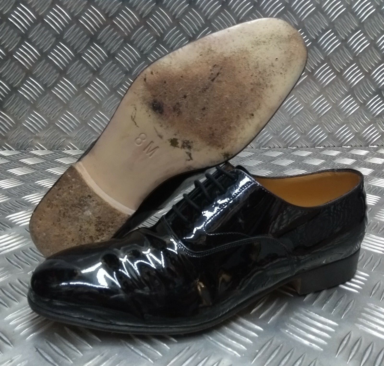 Patent Leather Shoes British Service Dress All Sizes