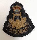 Crown & Lyre British Forces Musician & Bandsman Embroidered Patches joblot of 6