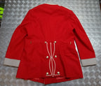 British Army Red Bandsman Tunic RG Ceremonial and Parade Jacket Big Size