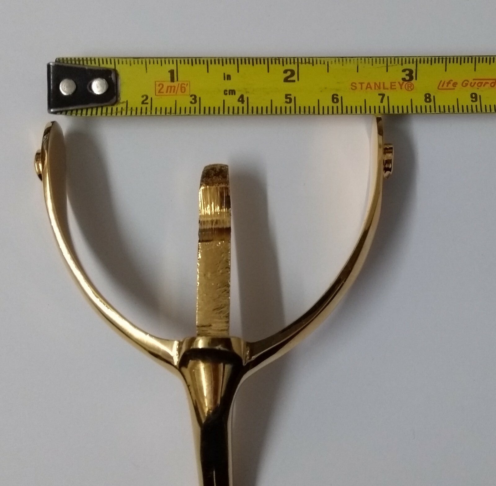 Genuine Swan Neck Box Spurs, Officers Gilt Parade Boots Spurs SPP1