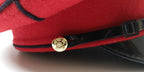 Royal Lancers Service Scarlet Red Dress Hat Cap No Insignia Badge Size 56cm