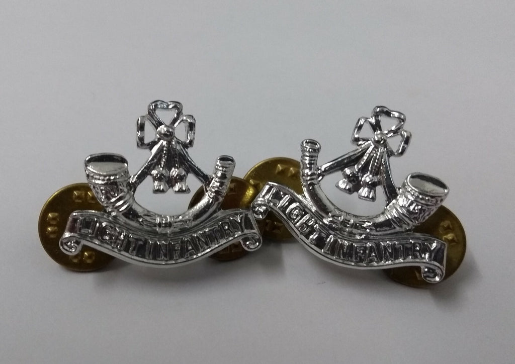 Genuine British Light Infantry Regimental Shoulder Insignia Badges LX01