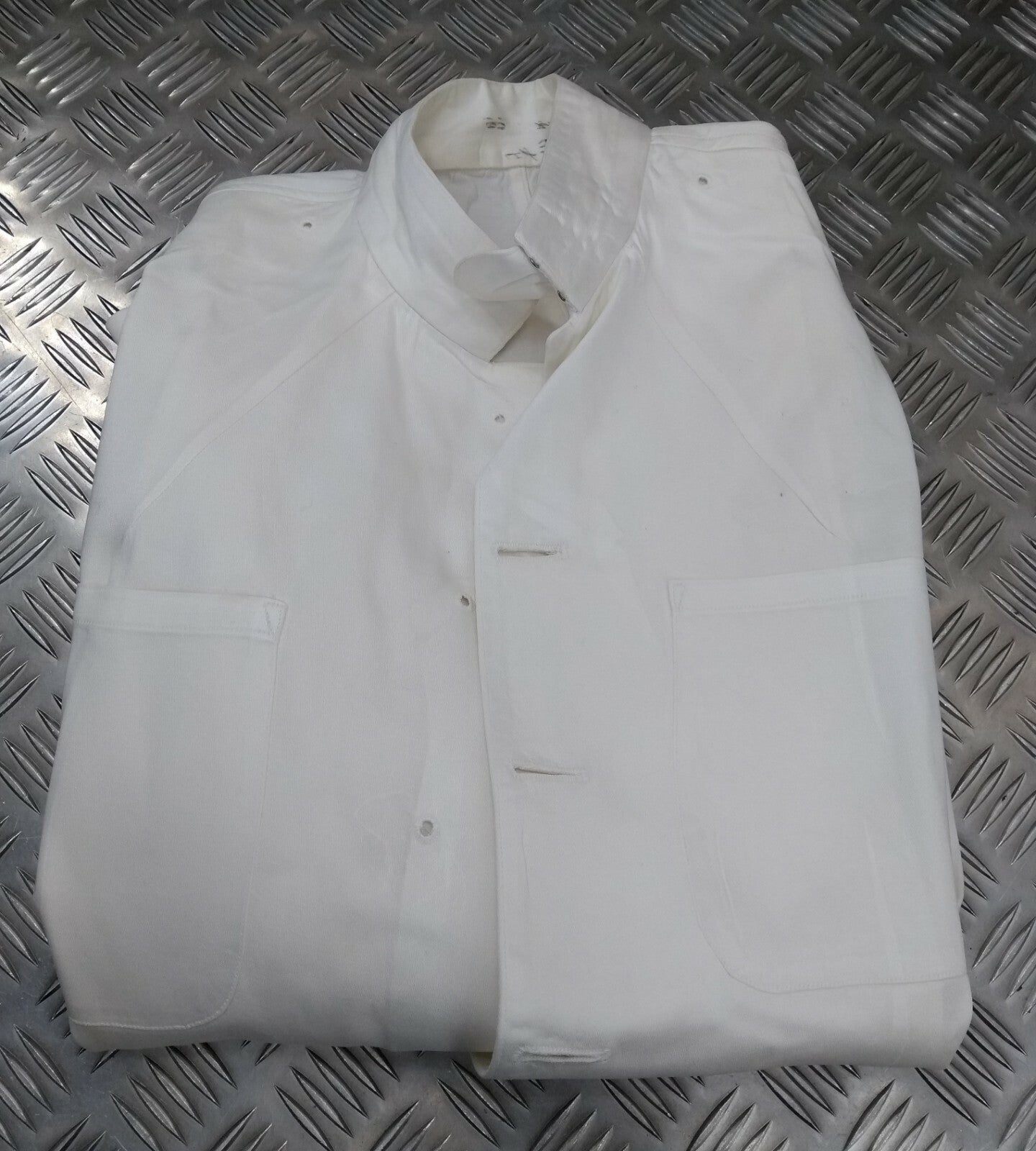 Vintage British Style Stand Up collar Drill Jacket