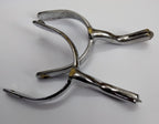 British Spurs Officers Issue & Mess Dress Chrome Swan Neck Incomplete