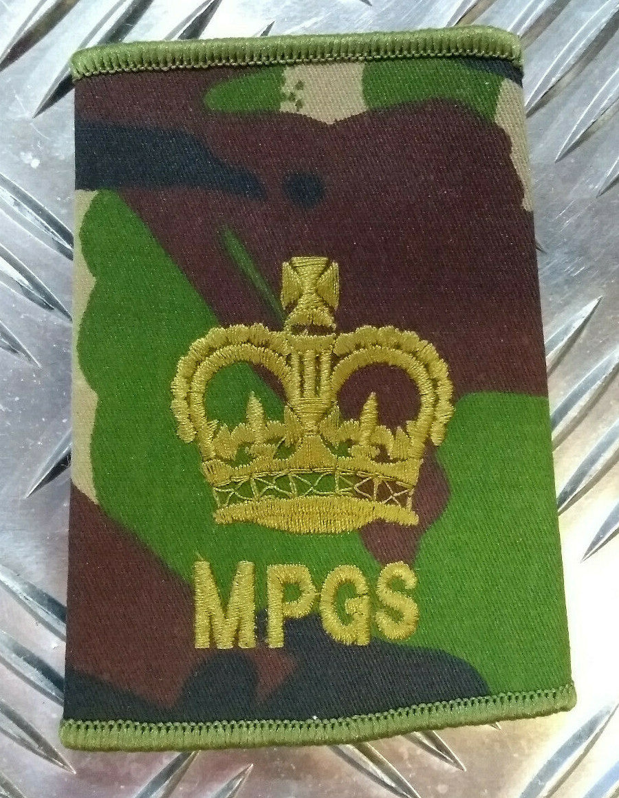Woodland DPM Camo MPGS Service Slides British - Assorted