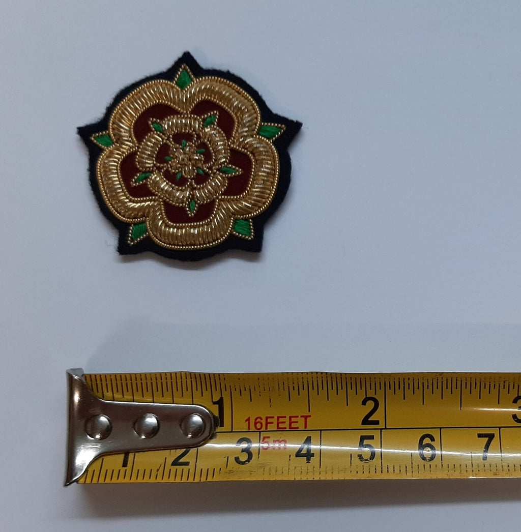 Duke of Lancaster RMLY Officers Embroidered British Army Insignia Rose Patch