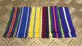 Medal Ribbons Various Campaigns and Types 10" Length
