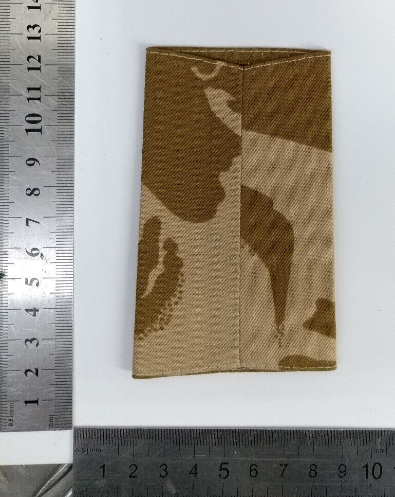 Desert Camouflage Major General Rank Slide Genuine British Army