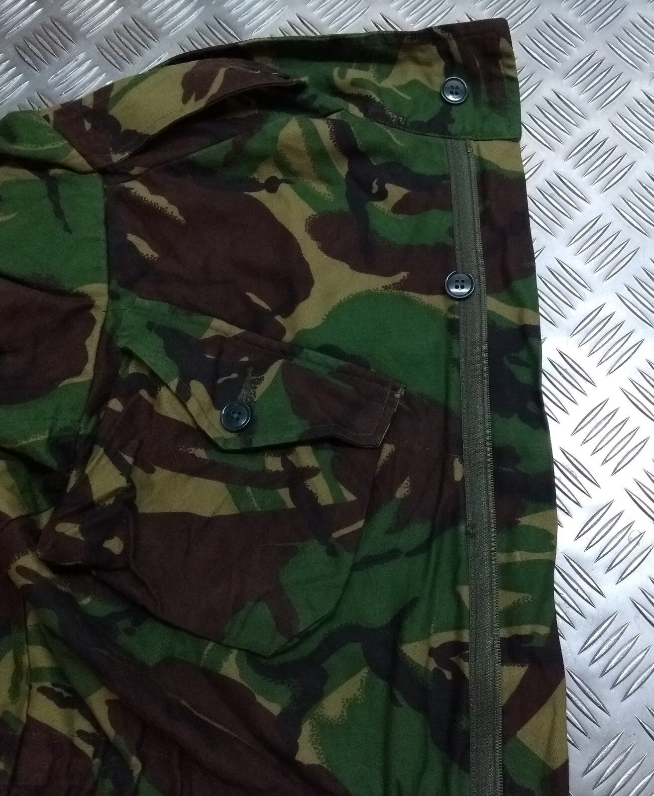 DPM Combat Jacket 1980s Pattern British Army Camo Smock Old Camouflage Design