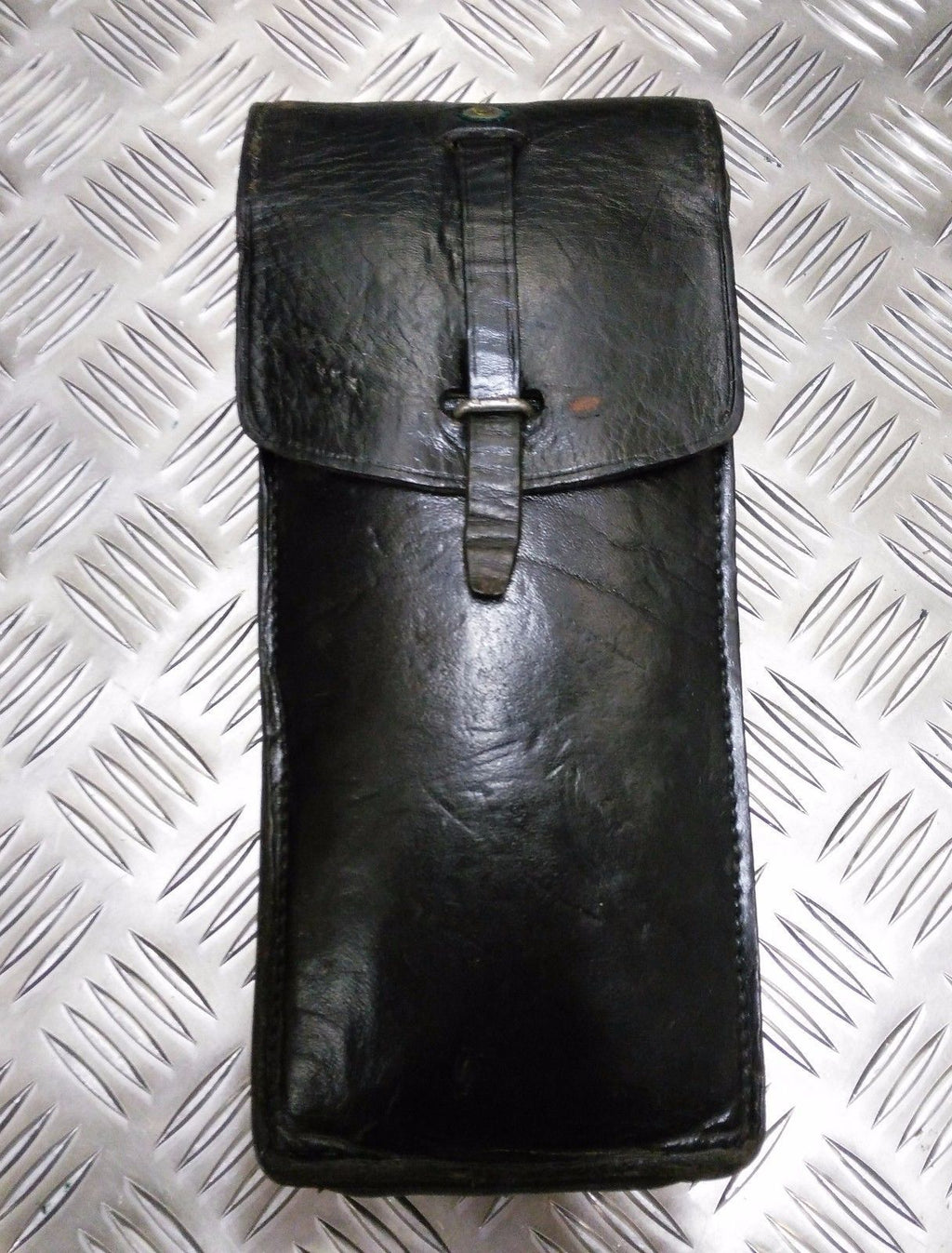 Vintage Issue Long Leather Ammo / Utility Pouch Various Shades